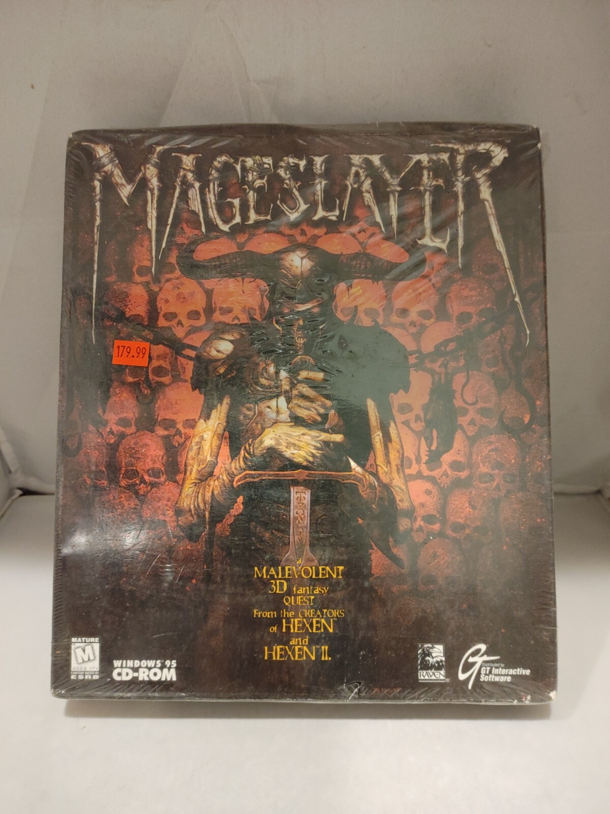 Mage Slayer  Big Box PC CD-ROM Game New Sealed box damage