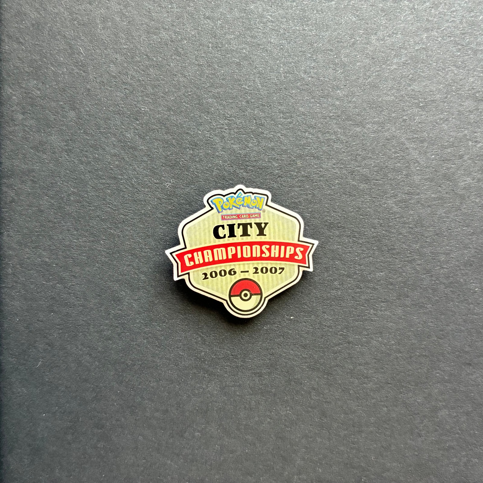 City Championships Pin - 2006 - 2007 - Pokemon TCG