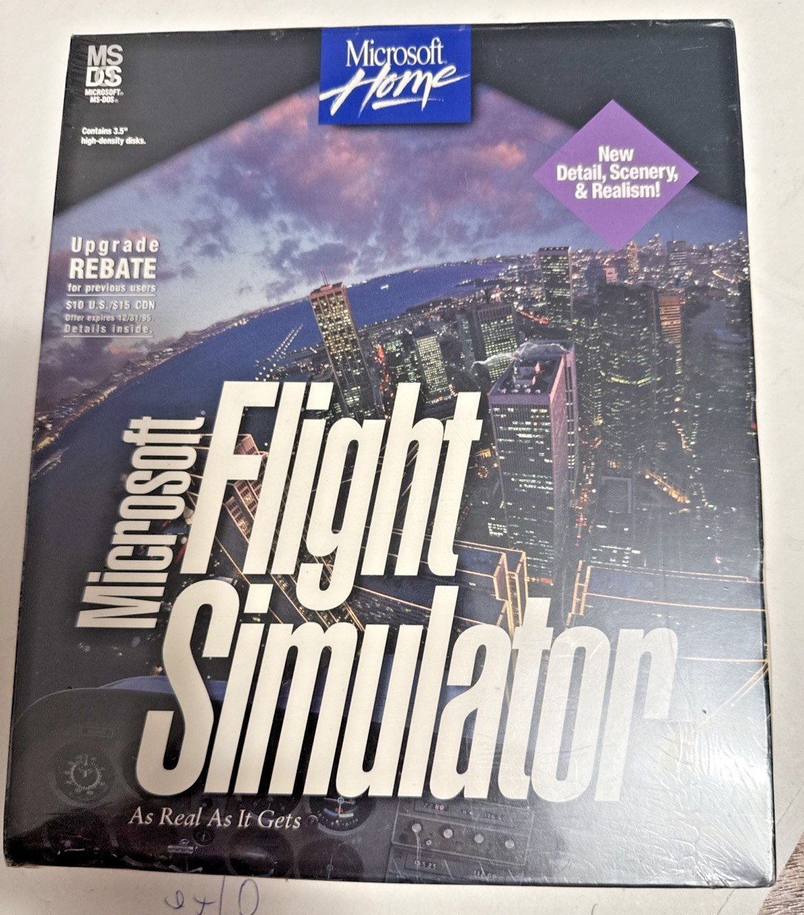 Microsoft Flight Simulator 5.1 (PC, 1995) 3.5