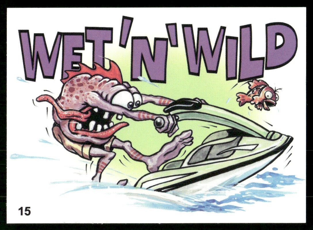 Wet N Wild 1999 Hot Rod Super Freaks Card #15 (NM)