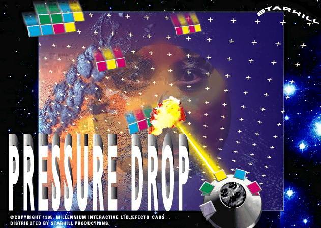 Vintage Pressure Drop Puzzle Game for PC Windows 95 on Floppy Diskette (1995)