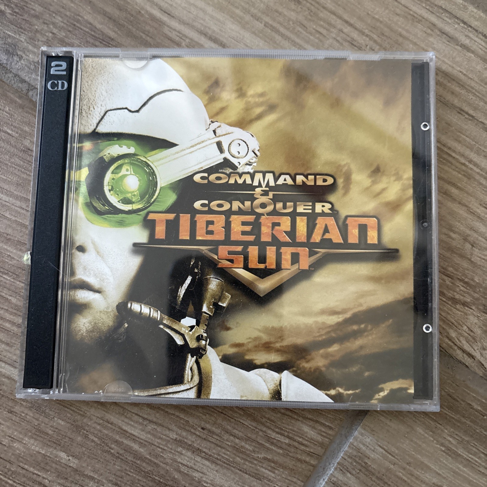 Command and Conquer: Tiberian Sun (PC, 1999) CD ROM 2 Disc