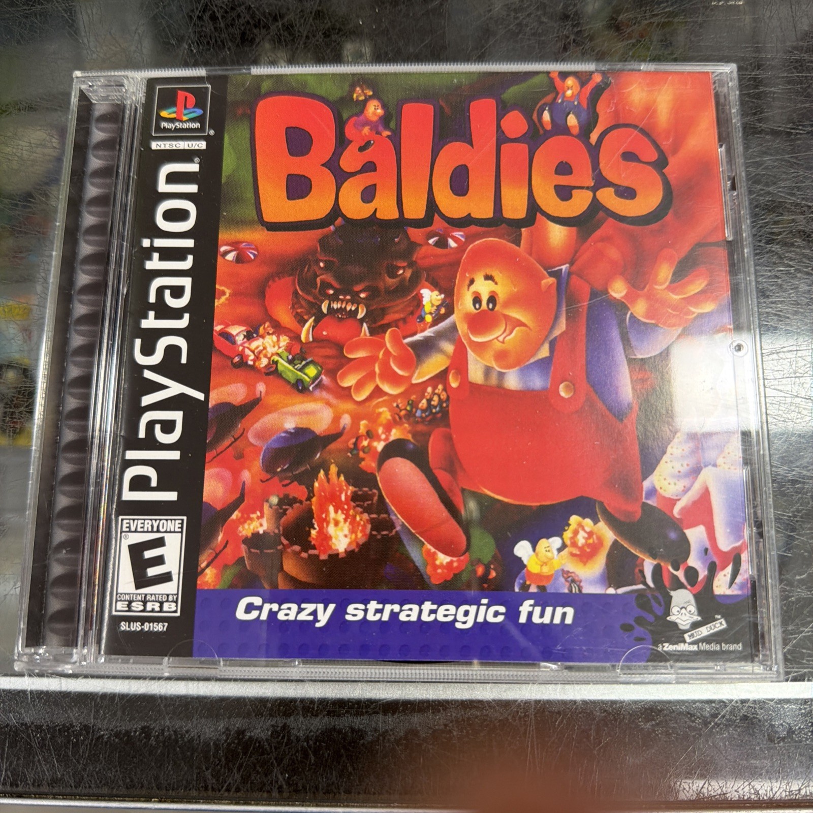 Sony Playstation 1 PS1 Baldies CIB Cleaned & Tested