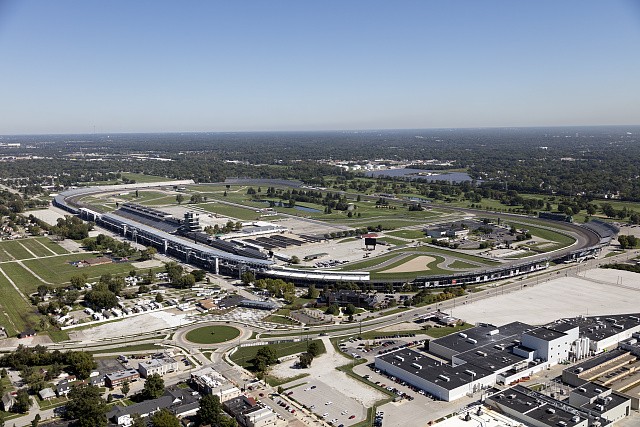 Indianapolis Motor Speedway Speedway Indiana Aerial View 2010s Indy 500 Track