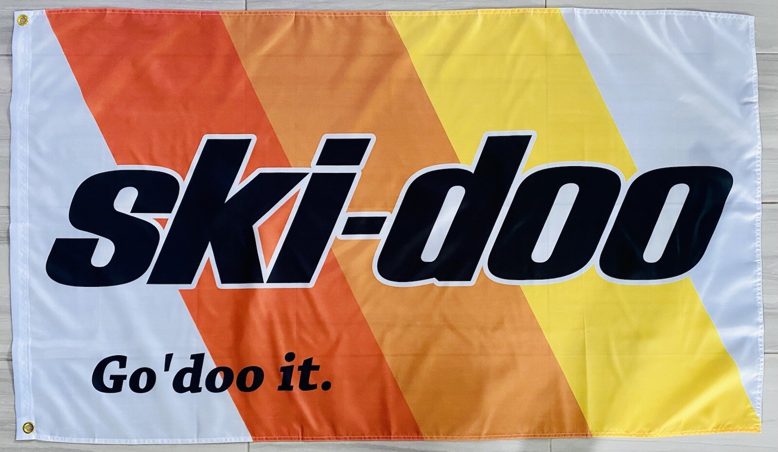 SKI-DOO BOMBER BRP FLAG BANNER FLAG SNOWMOBILE MAN CAVE GARAGE BLIZZARD