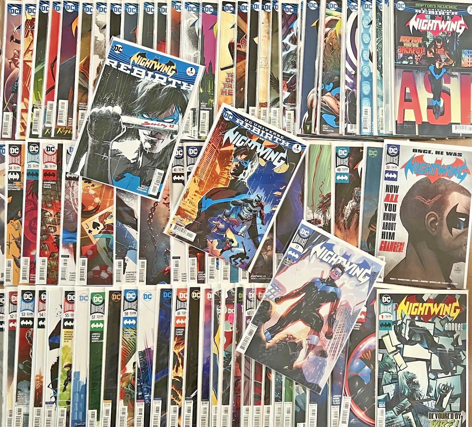 Nightwing (2016) #1-77 Complete Set DC Comics Full Run Batman Rebirth Variants