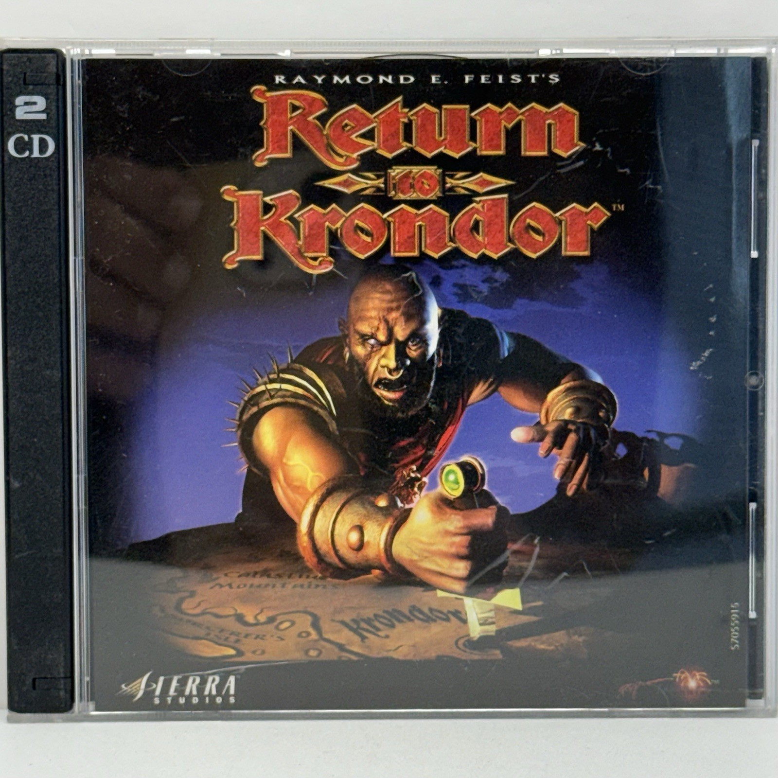 Raymond E. Feist’s Return to Krondor PC CD-ROM 1998 Sierra 2-Disc Windows Game