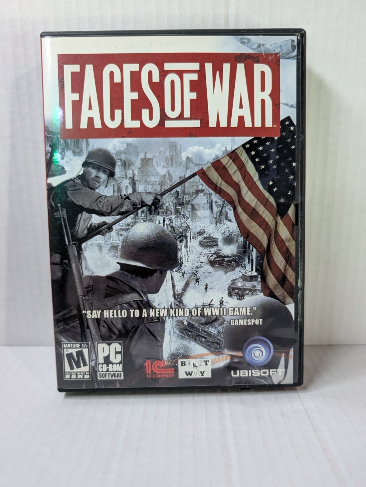 Faces of War PC 2006 CIB Complete 3 Disc Set w/ Manual Ubisoft
