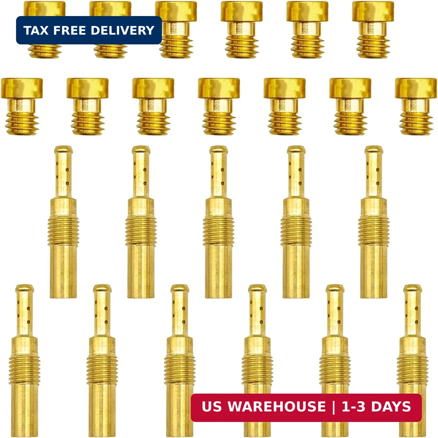 24Pcs Carburetor Main Pilot Jet Kit for Nibbi PWK Keihin
