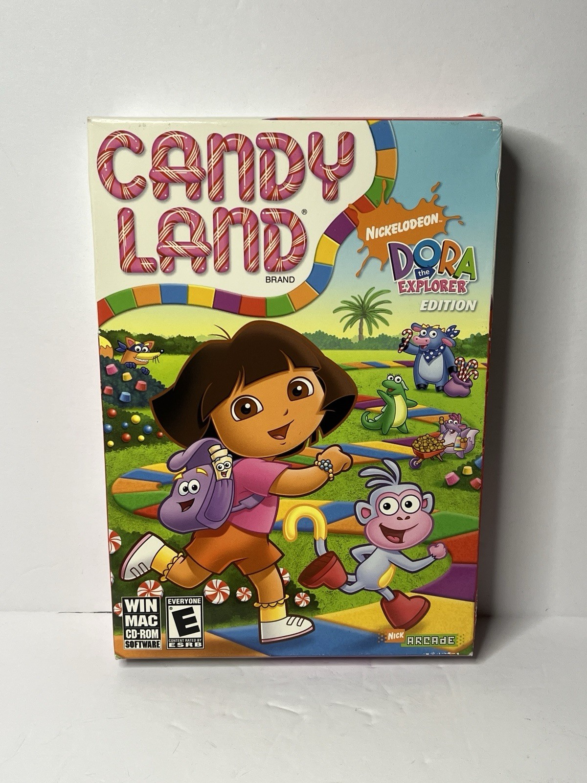Candyland Dora the Explorer Edition PC Box Game NEW SEALED 2007 RARE Nick Arcade