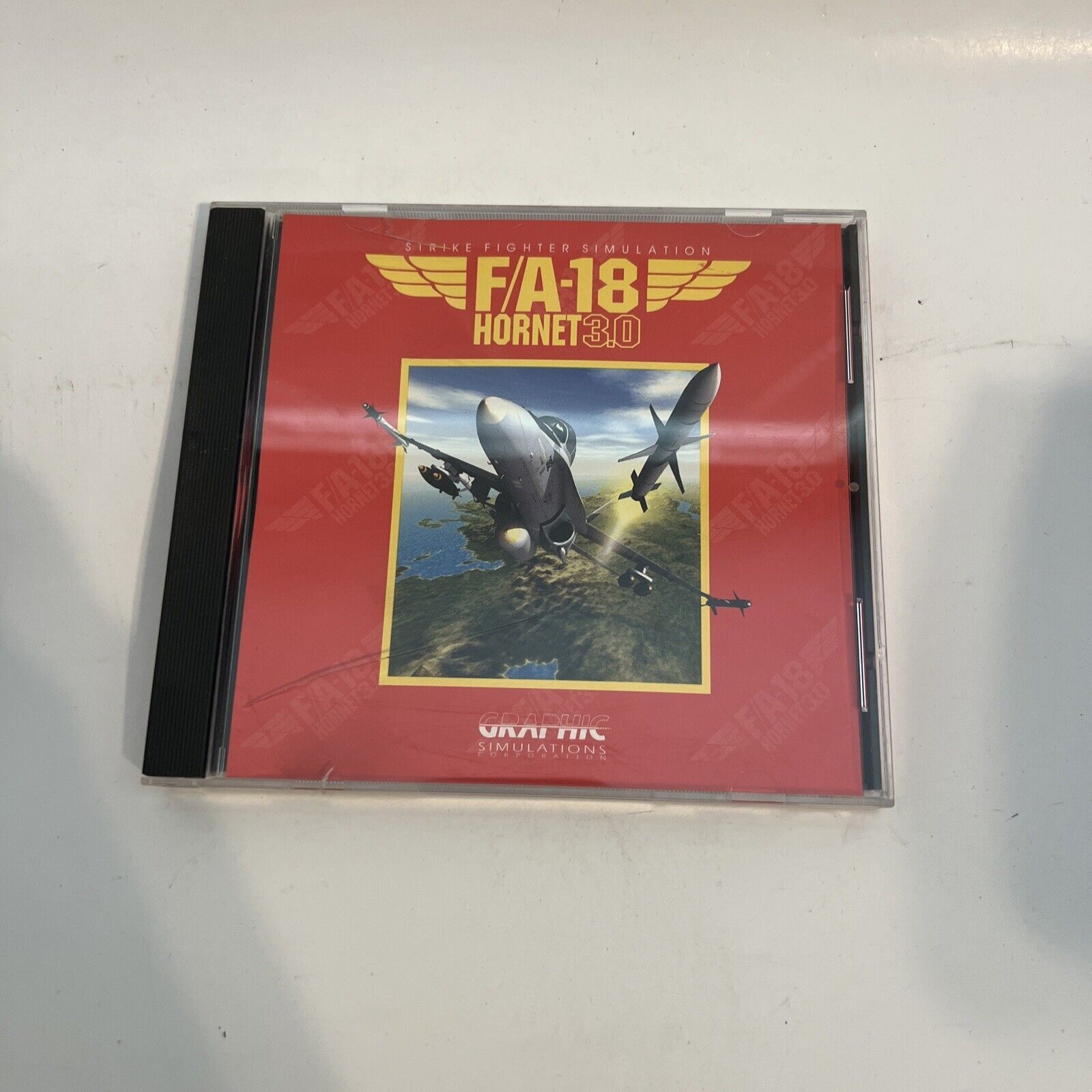 F/A-18 Hornet 3.0 Combat Flight Sim Game for Windows 95 PC Game