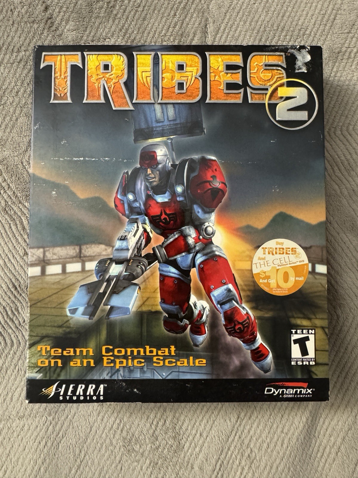 Tribes 2 (PC, 2000) CIB Complete - Big Box - Used