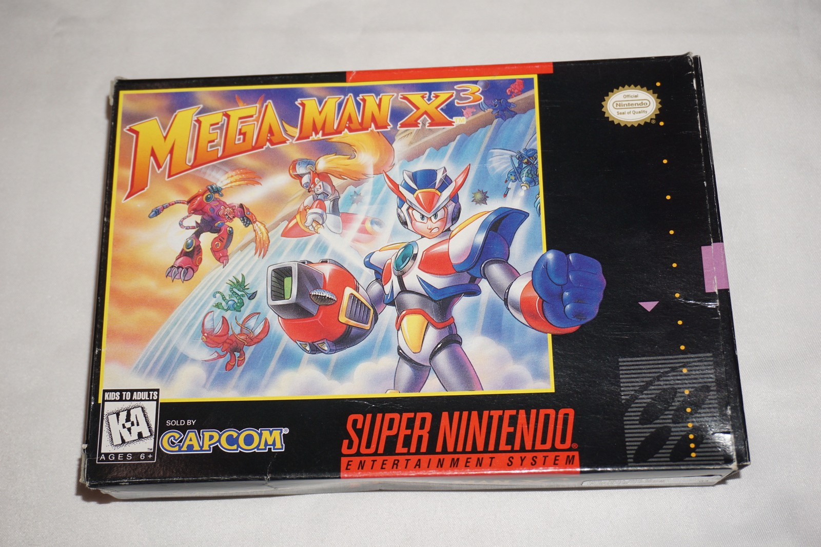 Mega Man X3 (Super Nintendo SNES) Complete in Box w/ Reg CIB