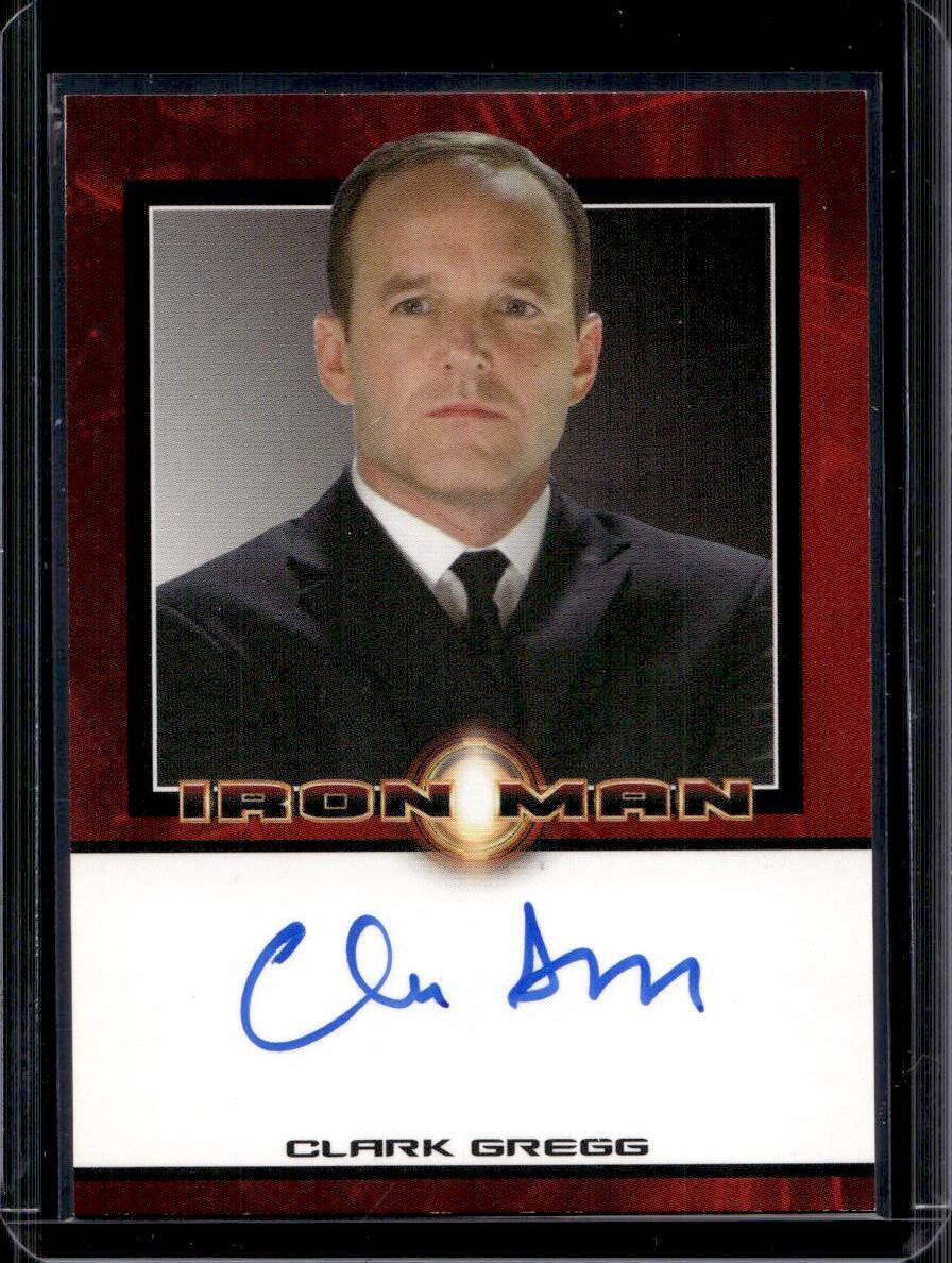 Clark Gregg 2008 Rittenhouse Iron Man #NNO Auto