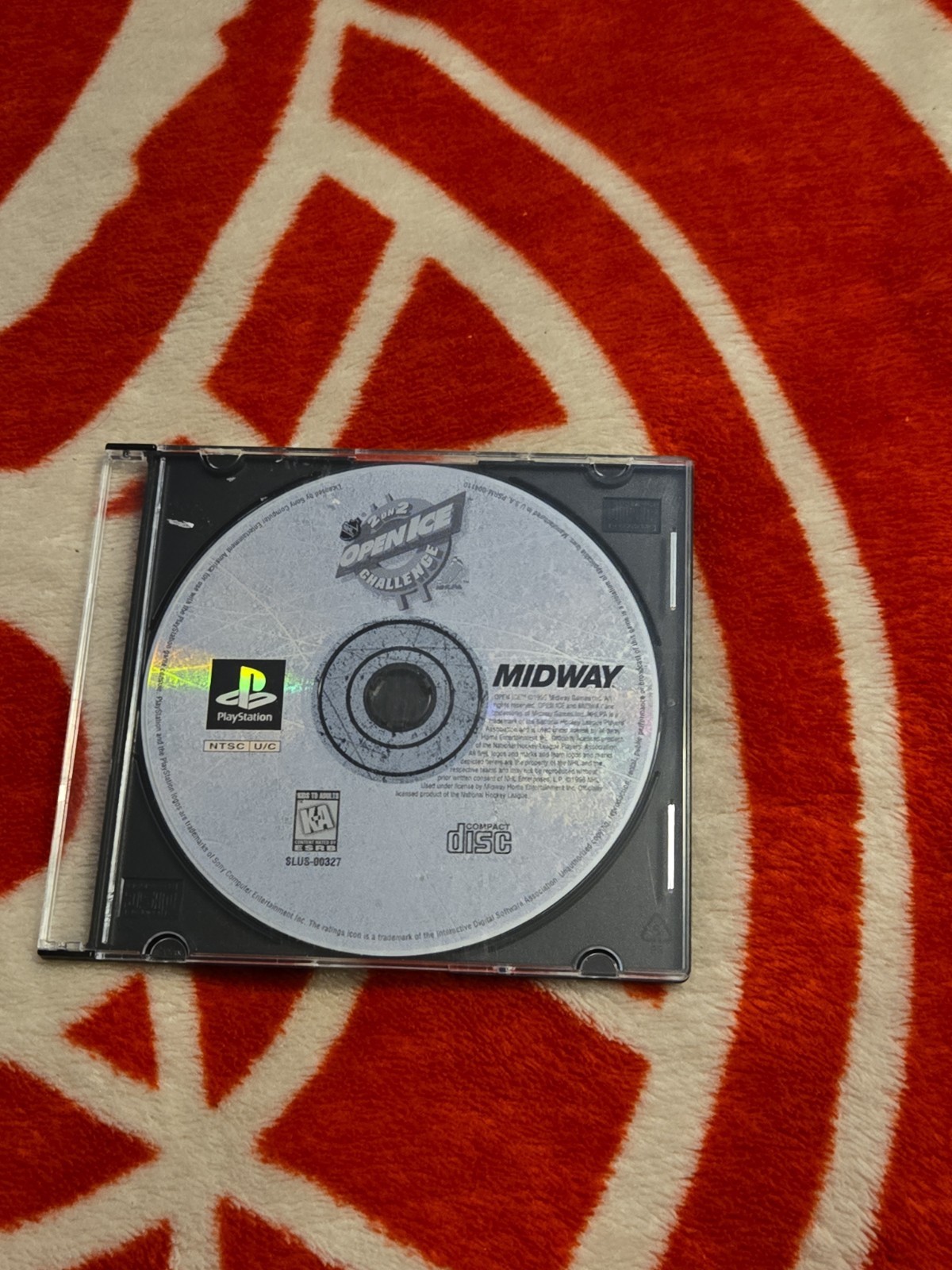 NHL Open Ice 2 On 2 Challenge - Sony PlayStation 1 PS1 Disc Only 