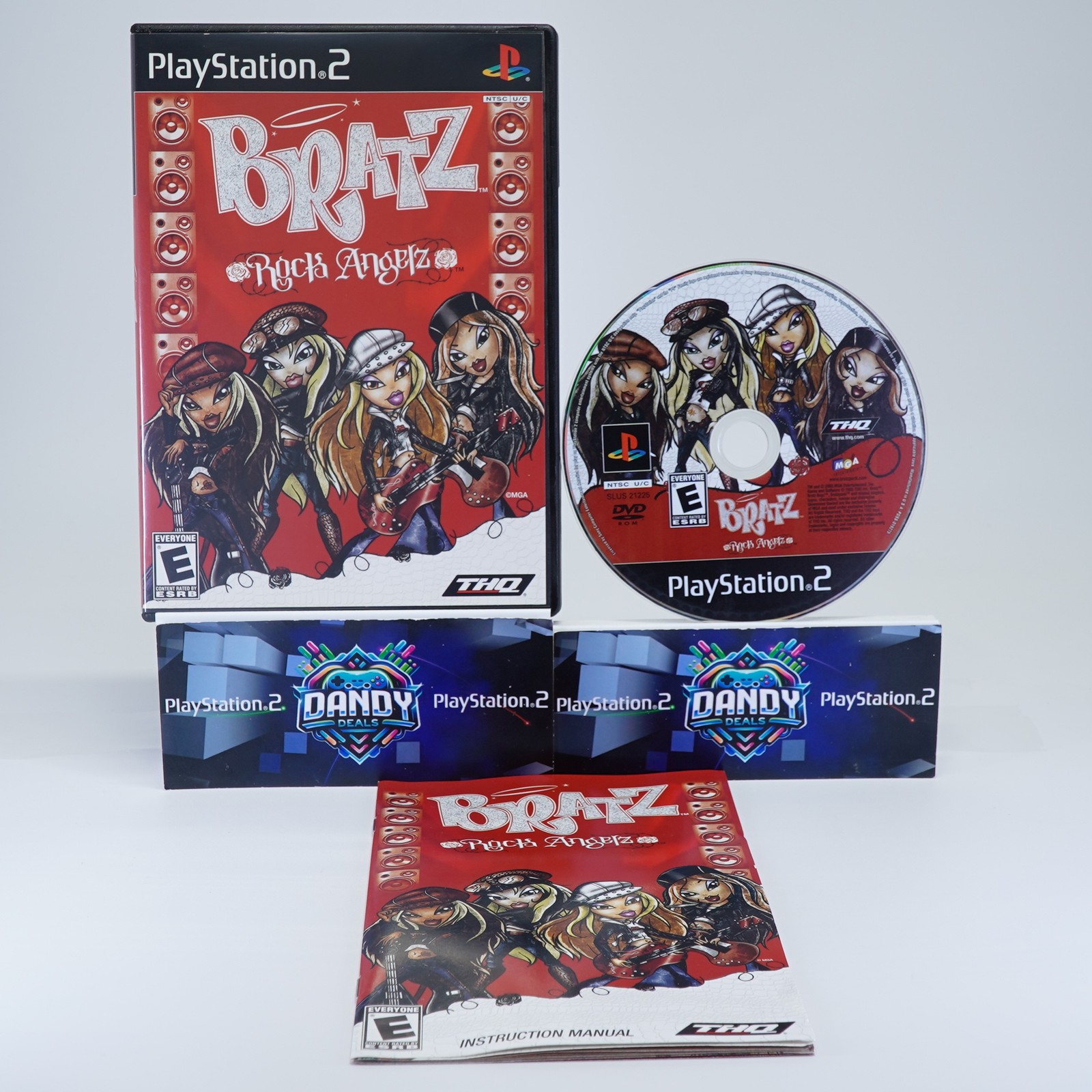 Bratz Rock Angelz PS2 CIB W/ Manual - PlayStation 2