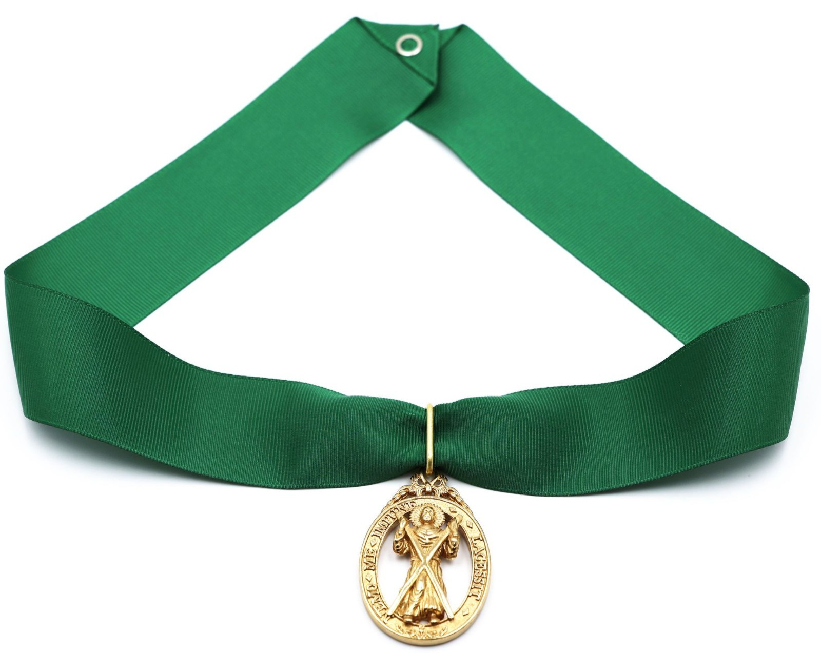 Order of the Thistle Neck Ribbon St Andrew Badge Scottish Replica