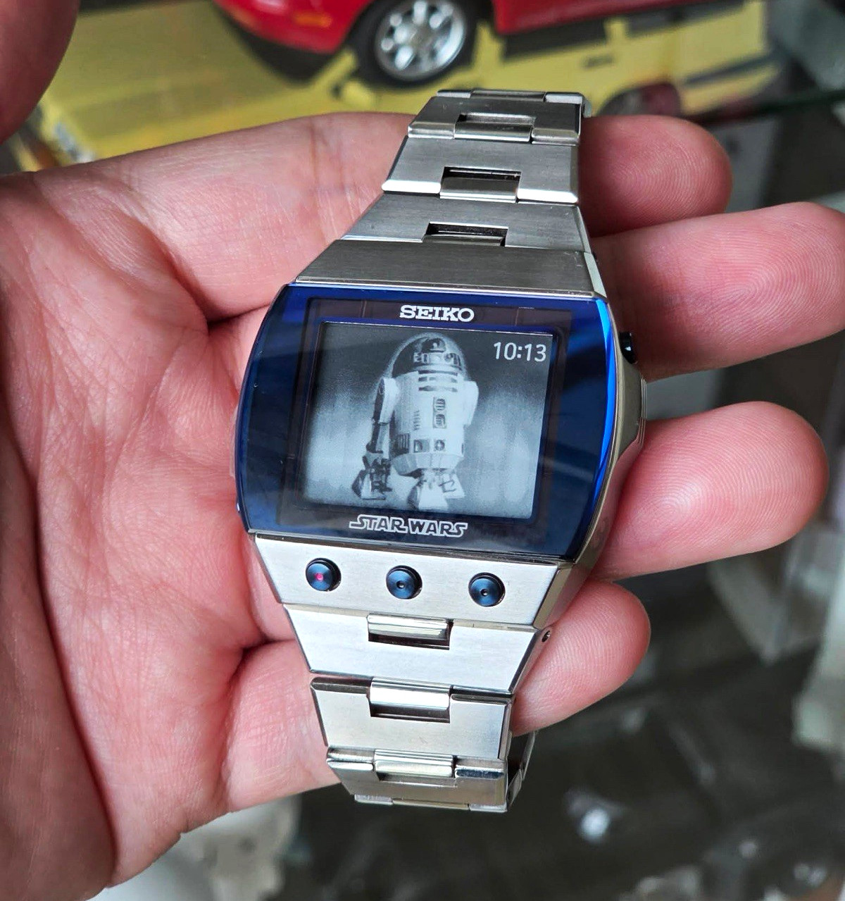2012 SEIKO Star Wars R2-D2 Rare Watch Digital WORKING
