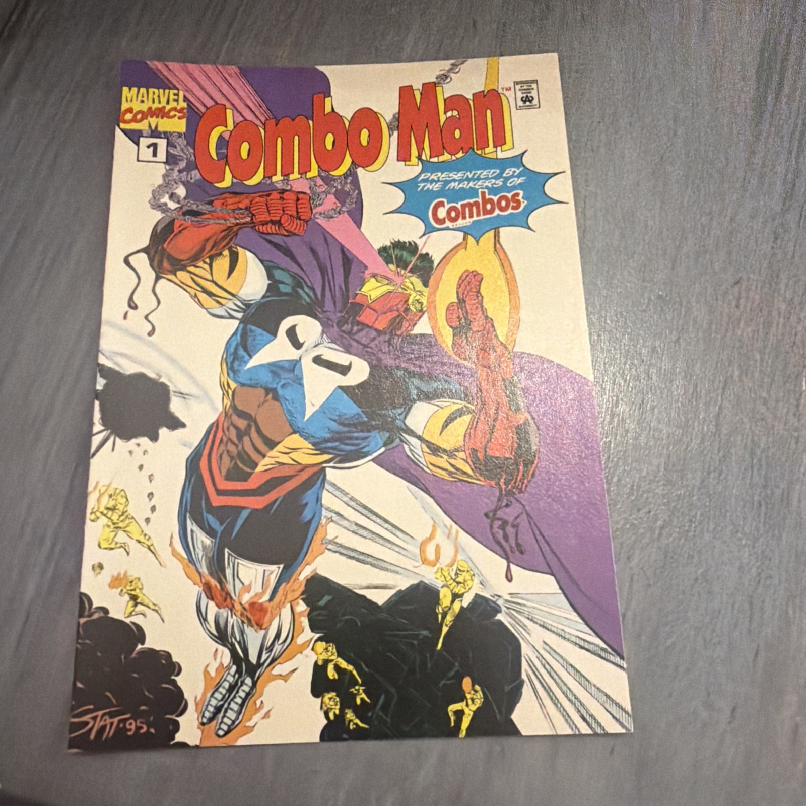 COMBO MAN #1 MINI PROMOTION COMIC (1996) MARVEL COMICS RARE EXCELLENT