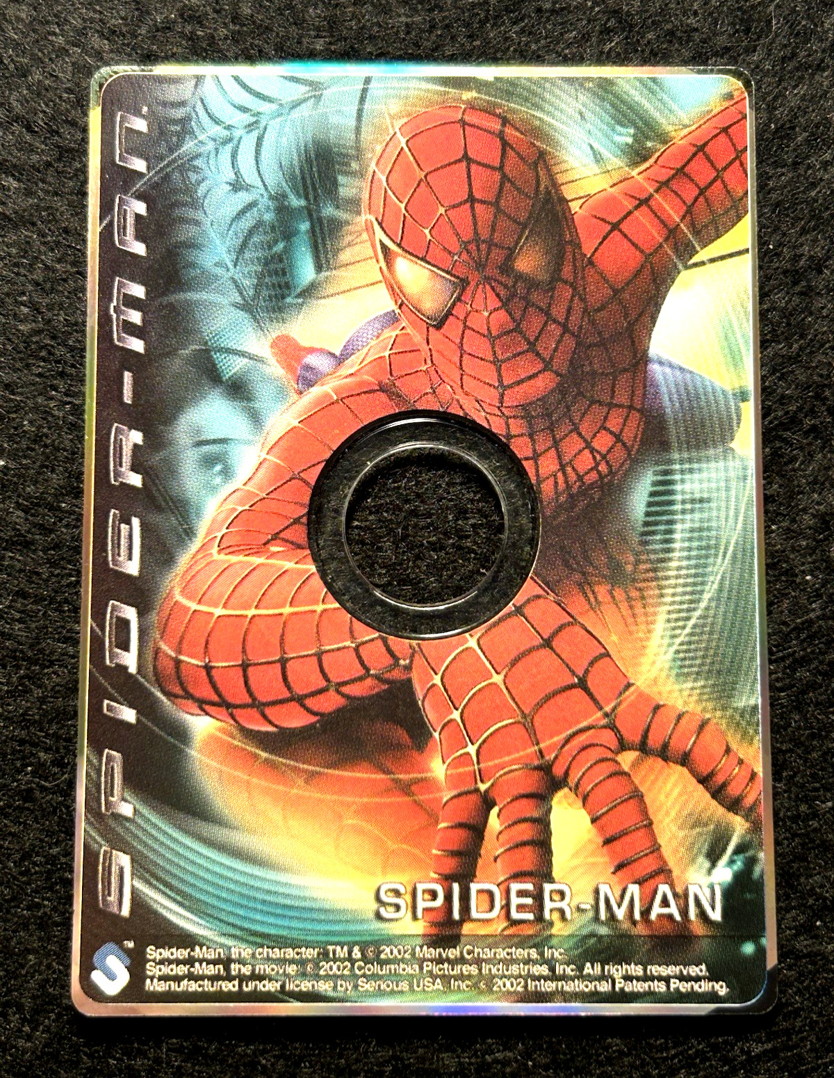 2002 Spider Man CD-Rom - Spider-Man - Rare Video Card
