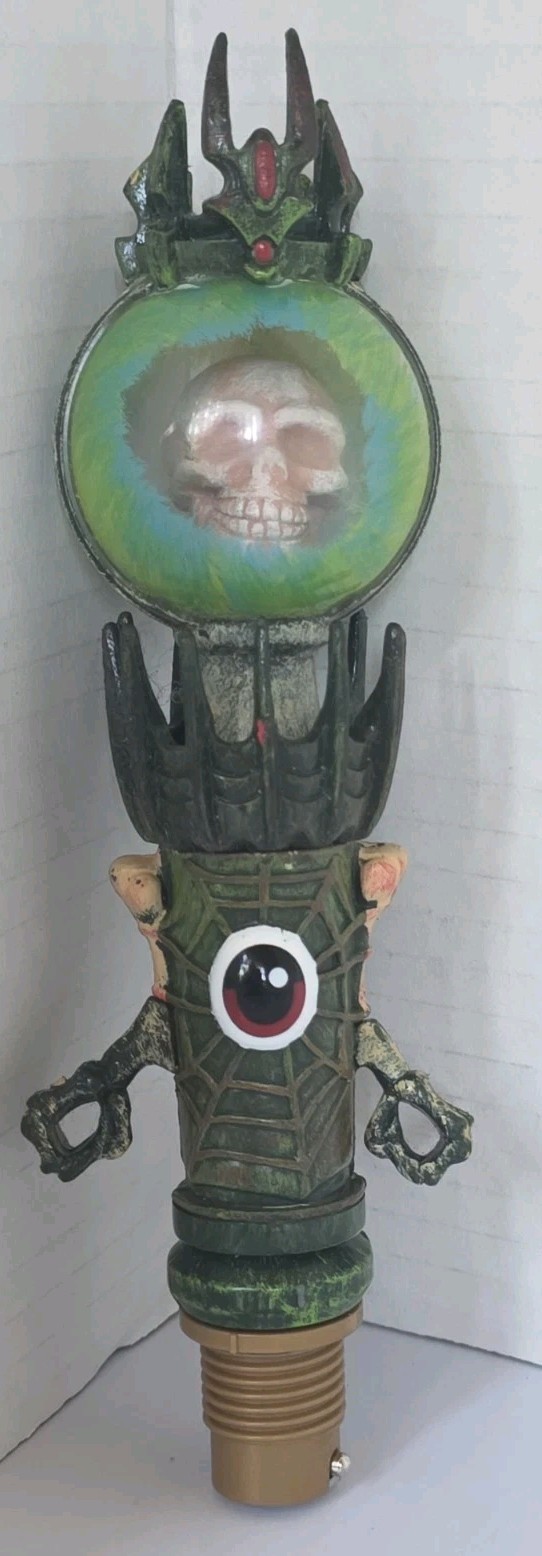 MagiQuest Wand Wizard Skull Topped Creative Kingdom Light-Up UNTESTED 