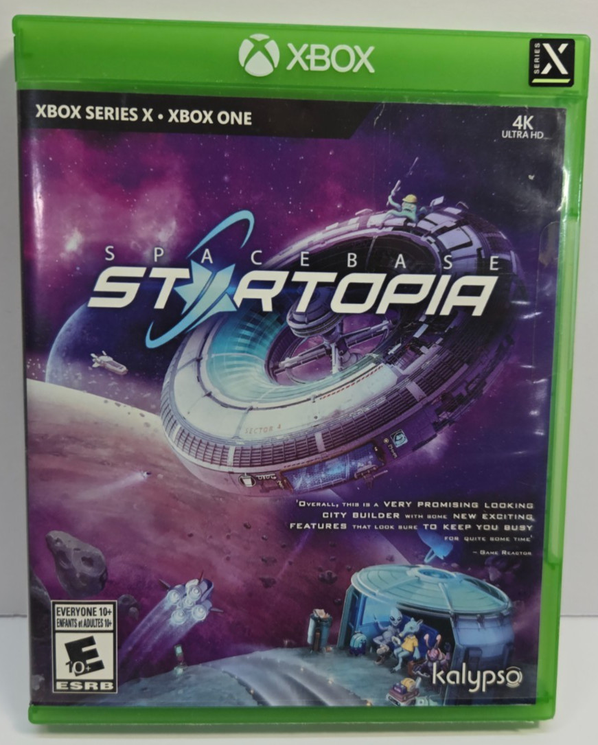 Spacebase Startopia | Xbox One - 2021 | Tested [CIB]