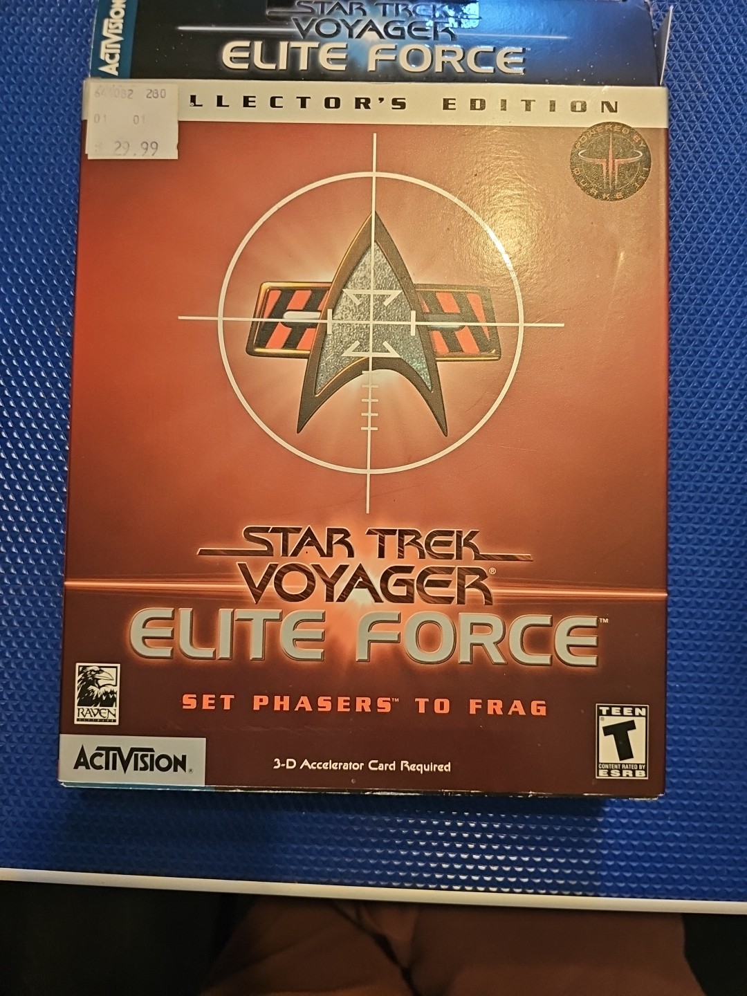 Star Trek Voyager Elite Force Collector's Edition (PC, 2000) - Activision Raven