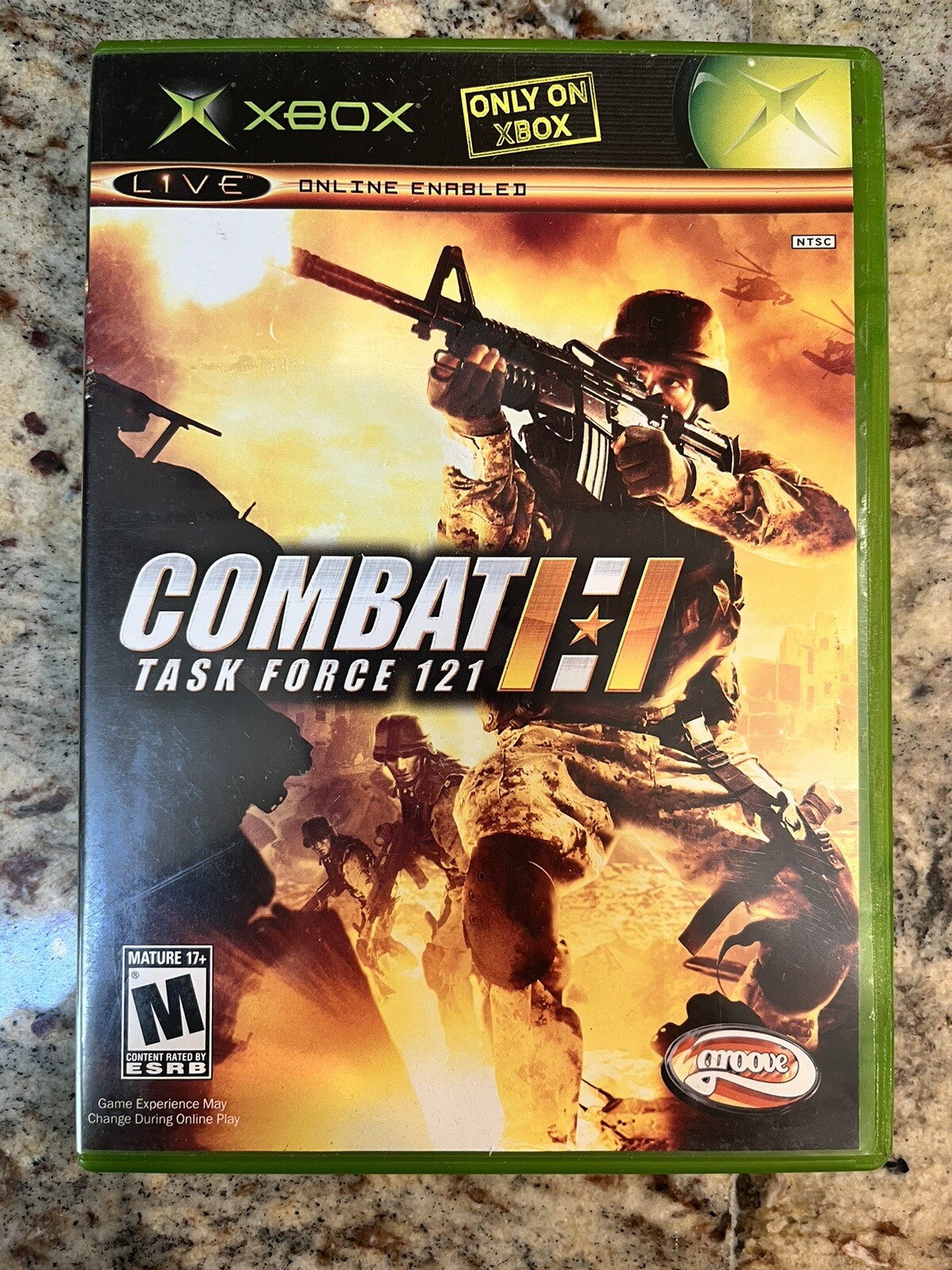 Combat Task Force 121 Microsoft Xbox Complete CIB Tested