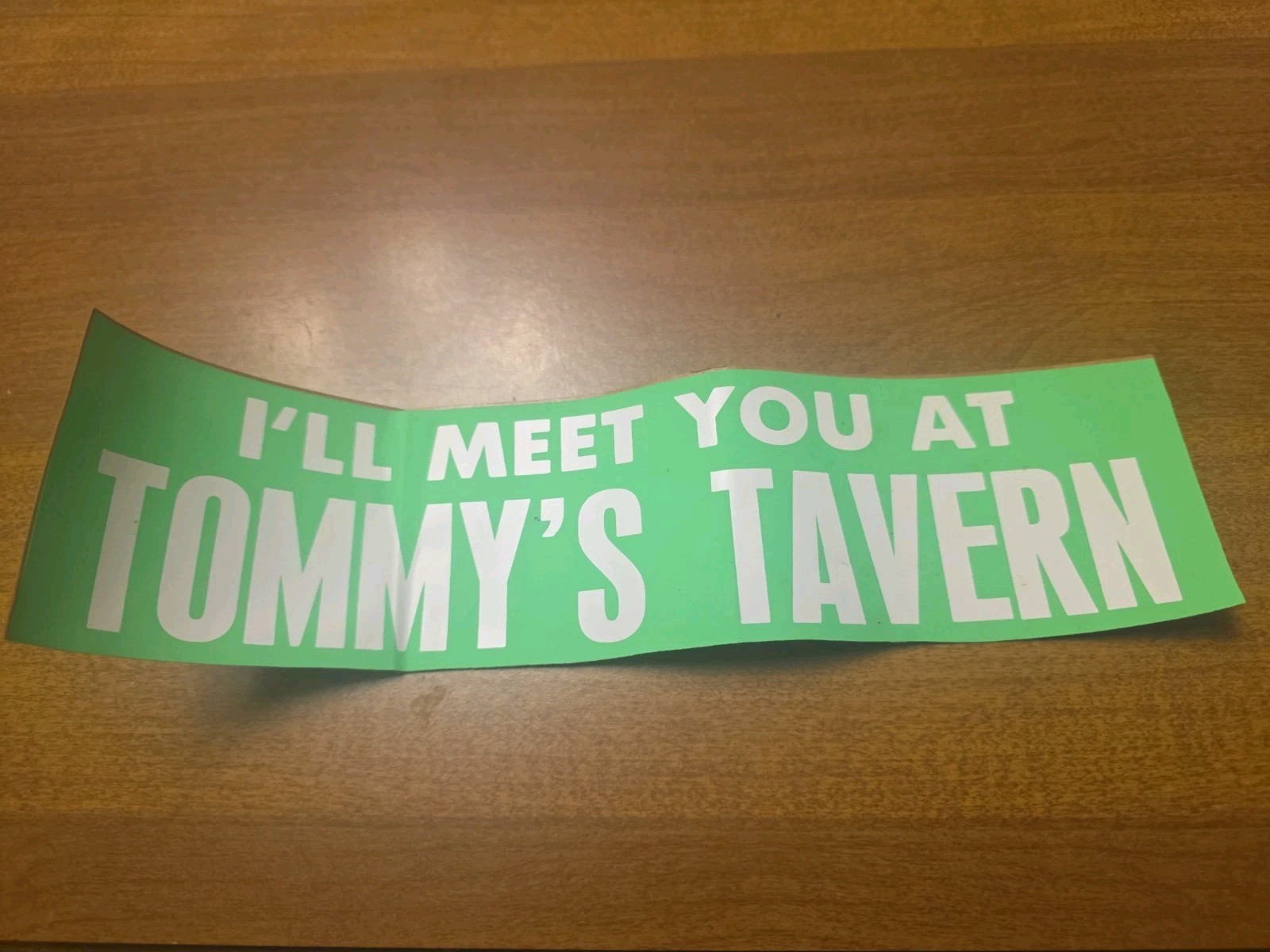 Tommy's Tavern Bumber Sticker