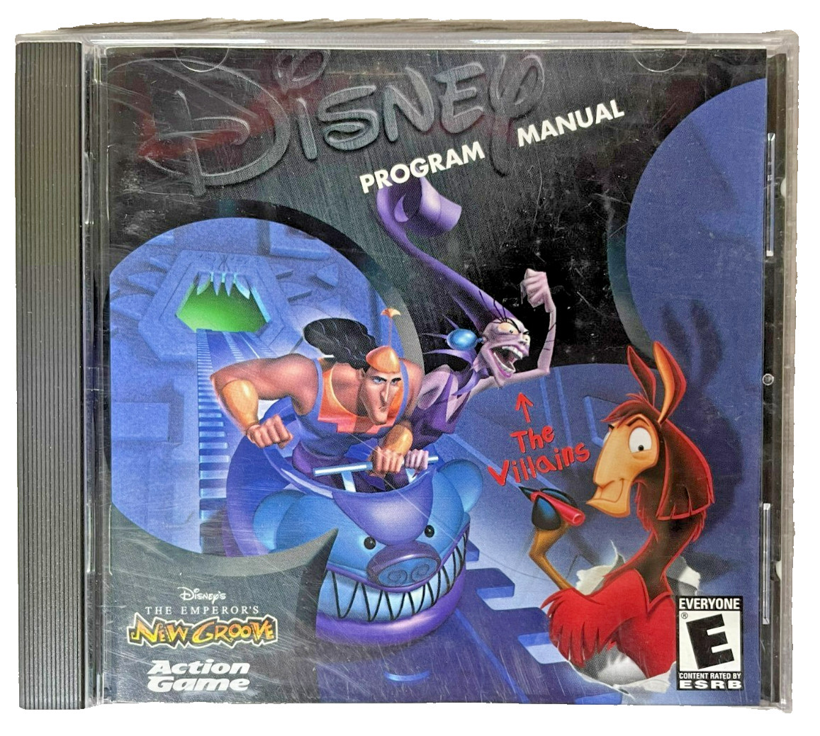Disney's The Emperor's New Groove (PC, 2000) Action Adventure, Retro