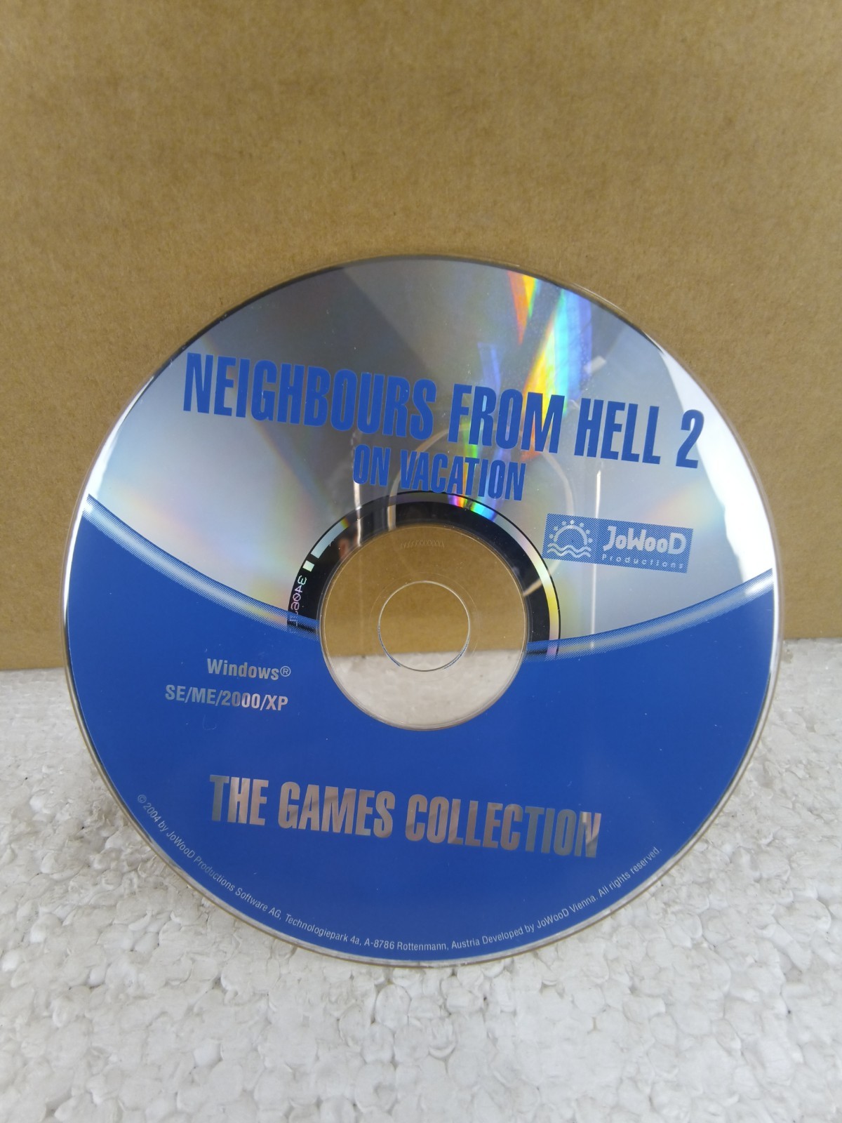 Neighbours from Hell 2 On Vacation PC CD JoWooD Games Collection Loose Tested