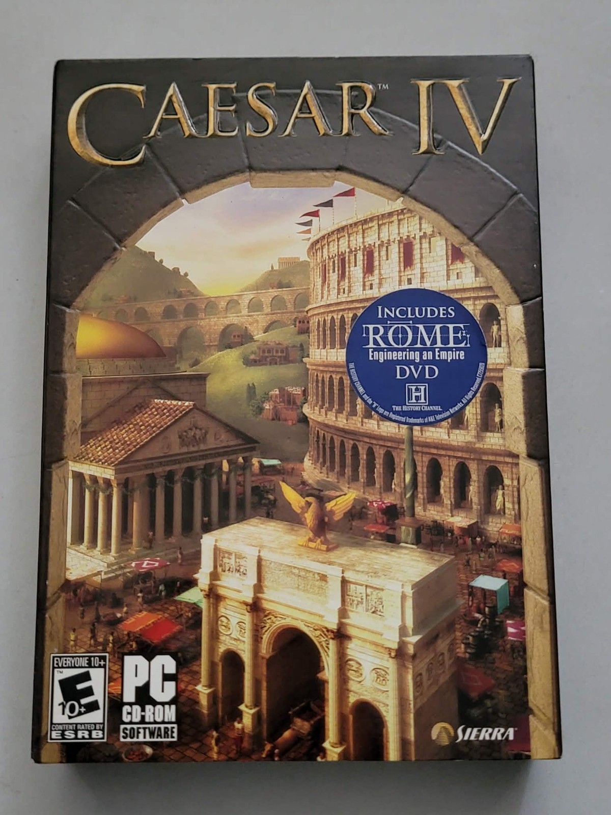 Caesar IV 4 (PC, 2006) RARE Sierra Medium Box - New - Read
