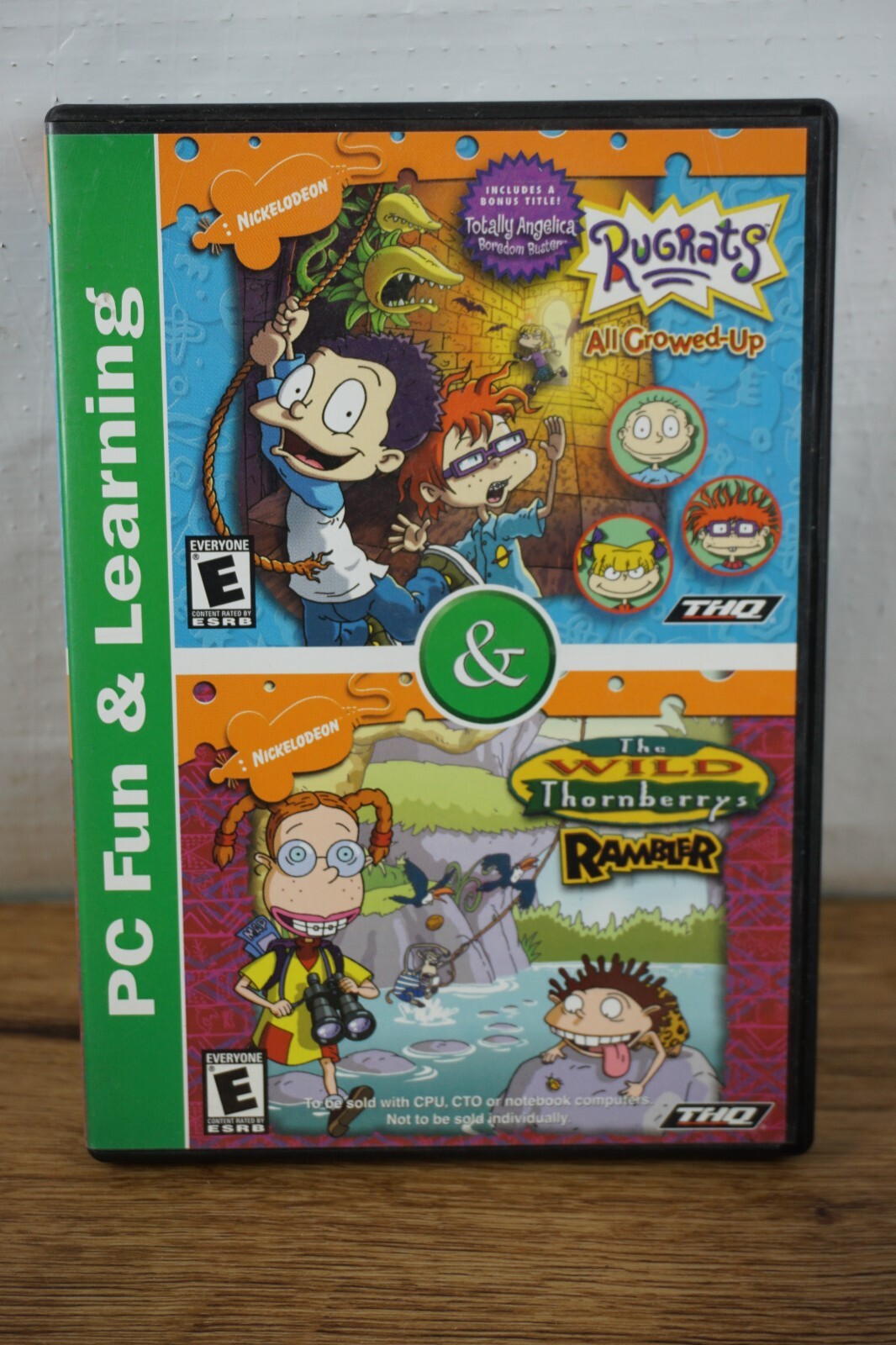 Rugrats all growed-up the wild thornberry's rambler pc game