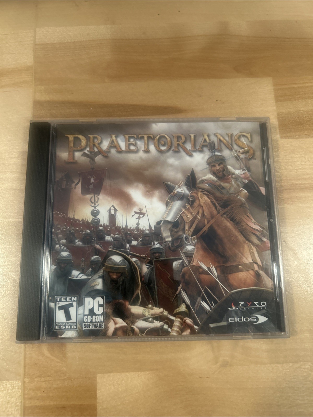Praetorians PC CD-ROM Video Game – Eidos 2003 Strategy – Jewel Case