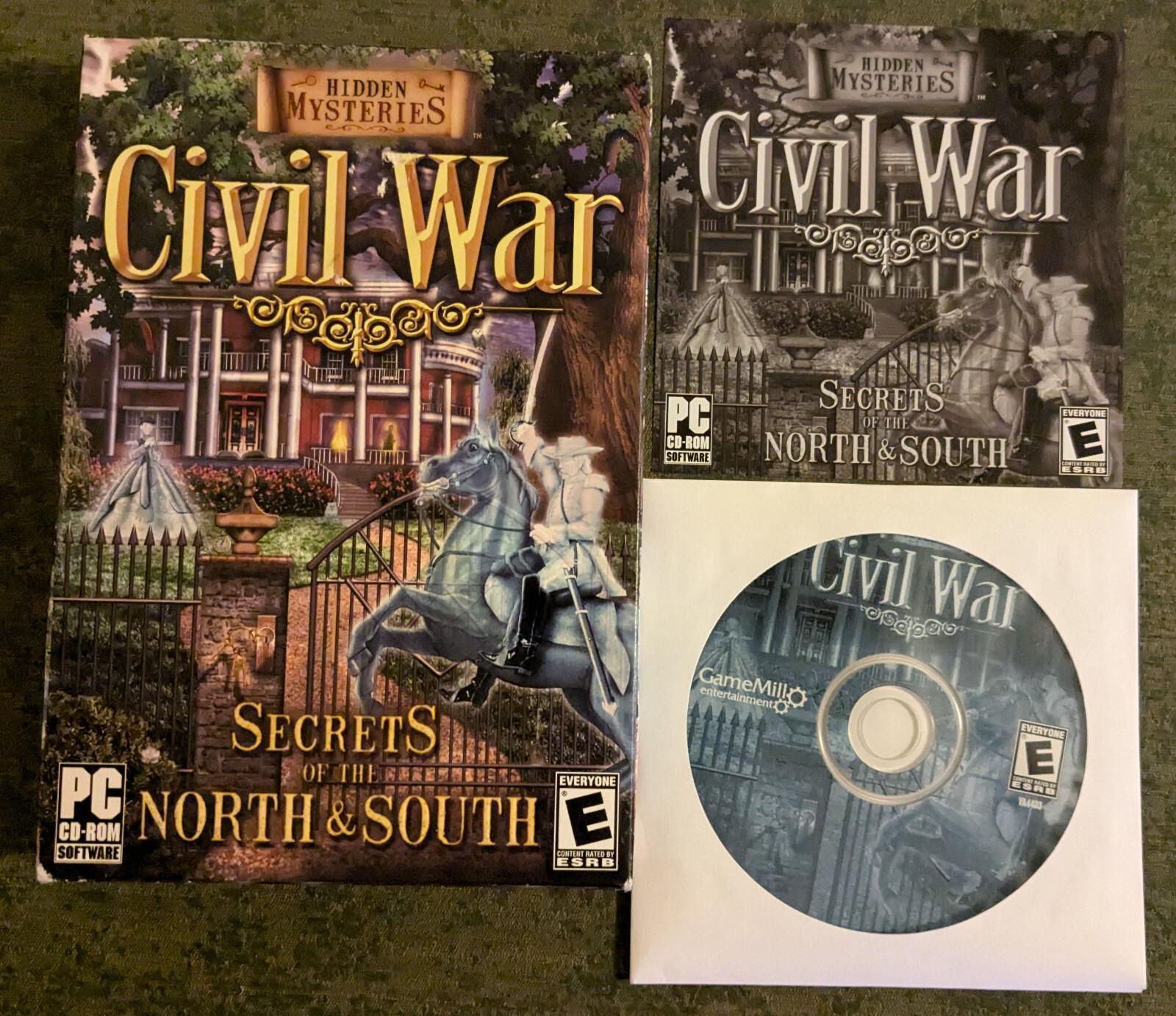 HIdden Mysteries : Civil War - Secrets of the North & South - PC game - COMPLETE