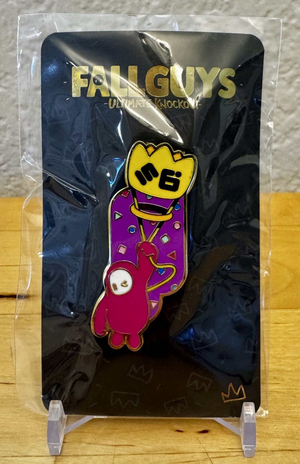 Epic Games Fall Guys Season 6 Enamel Pin EMPLOYEE EXCLUSIVE SUPER RARE