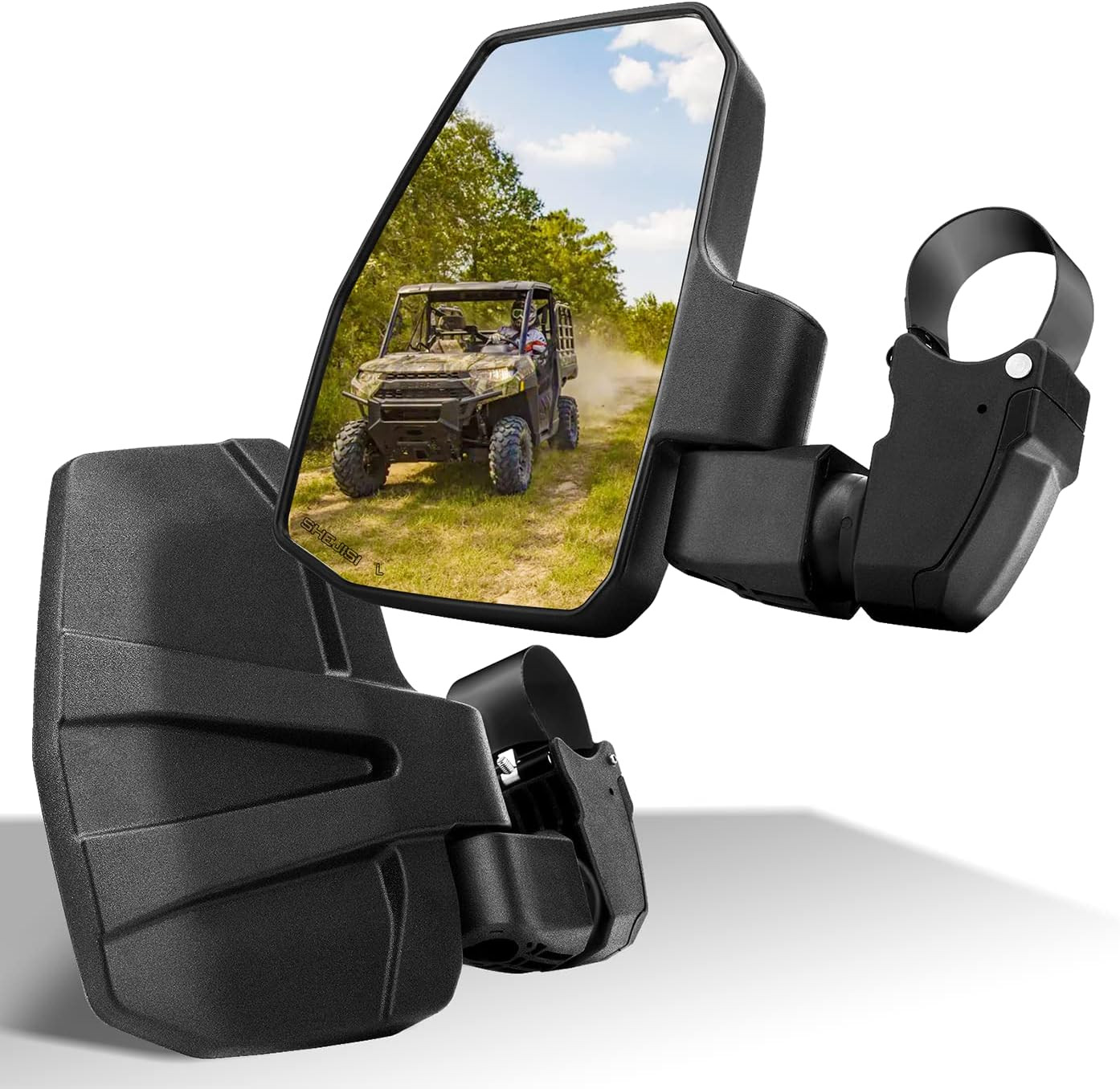 UTV Side Mirrors,You No Longer Need to Adjust by Hand,Innovative Automatic Reset
