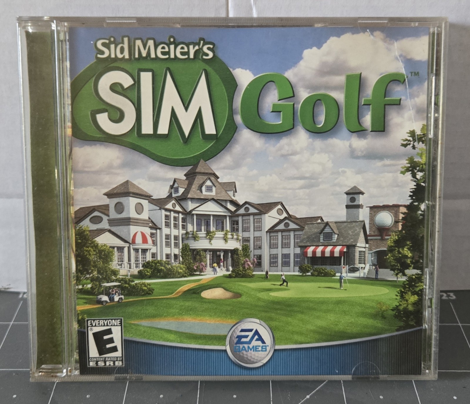 Sid Meier’s SimGolf PC Retro Game 2002 EA Games Complete CD Case for Windows PC