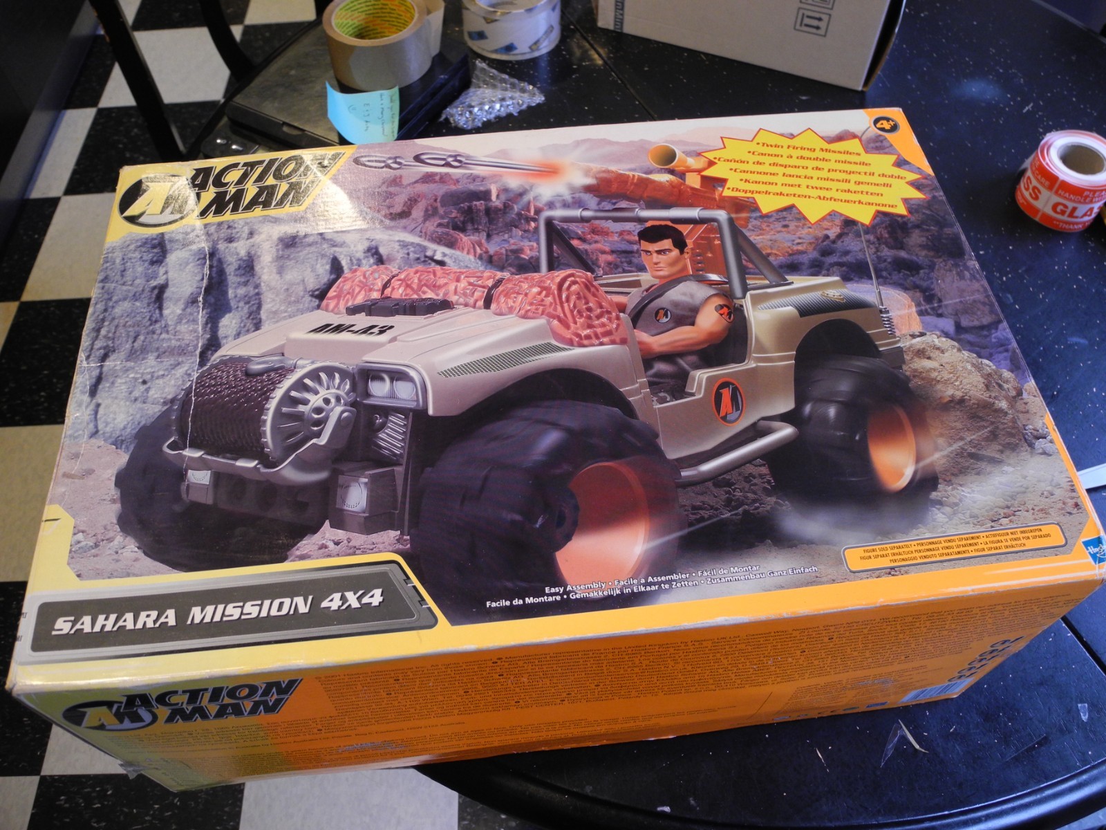 BRAND NEW, VERY RARE ACTION MAN 1:6 SAHARA MISSON 4x4, Hard to Find
