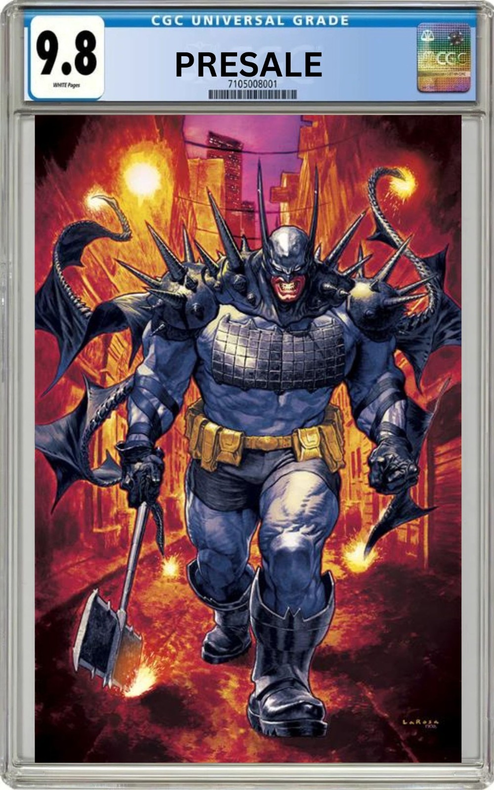 CGC 9.8 Absolute Batman #25 Scott Snyder LAROSA 1:25 variant PRESALE 10/28/26