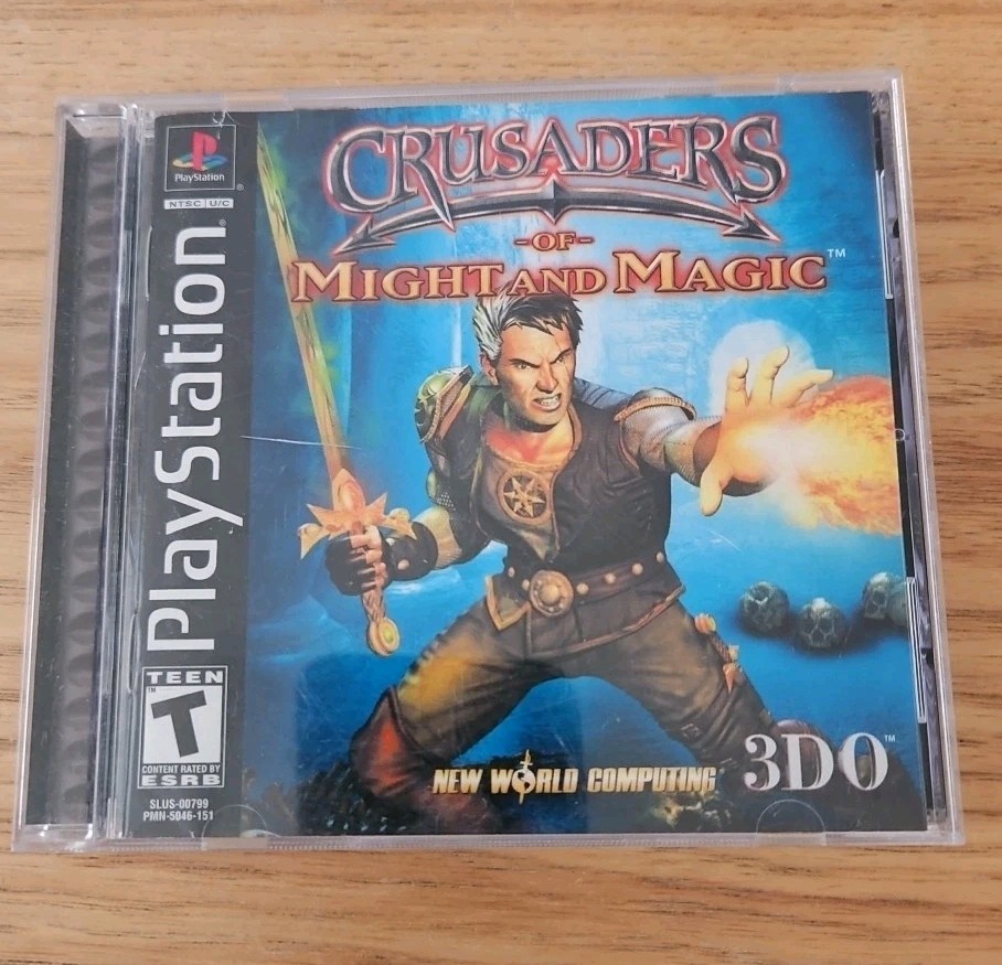 Crusaders of Might and Magic (PlayStation 1, 2000) CIB