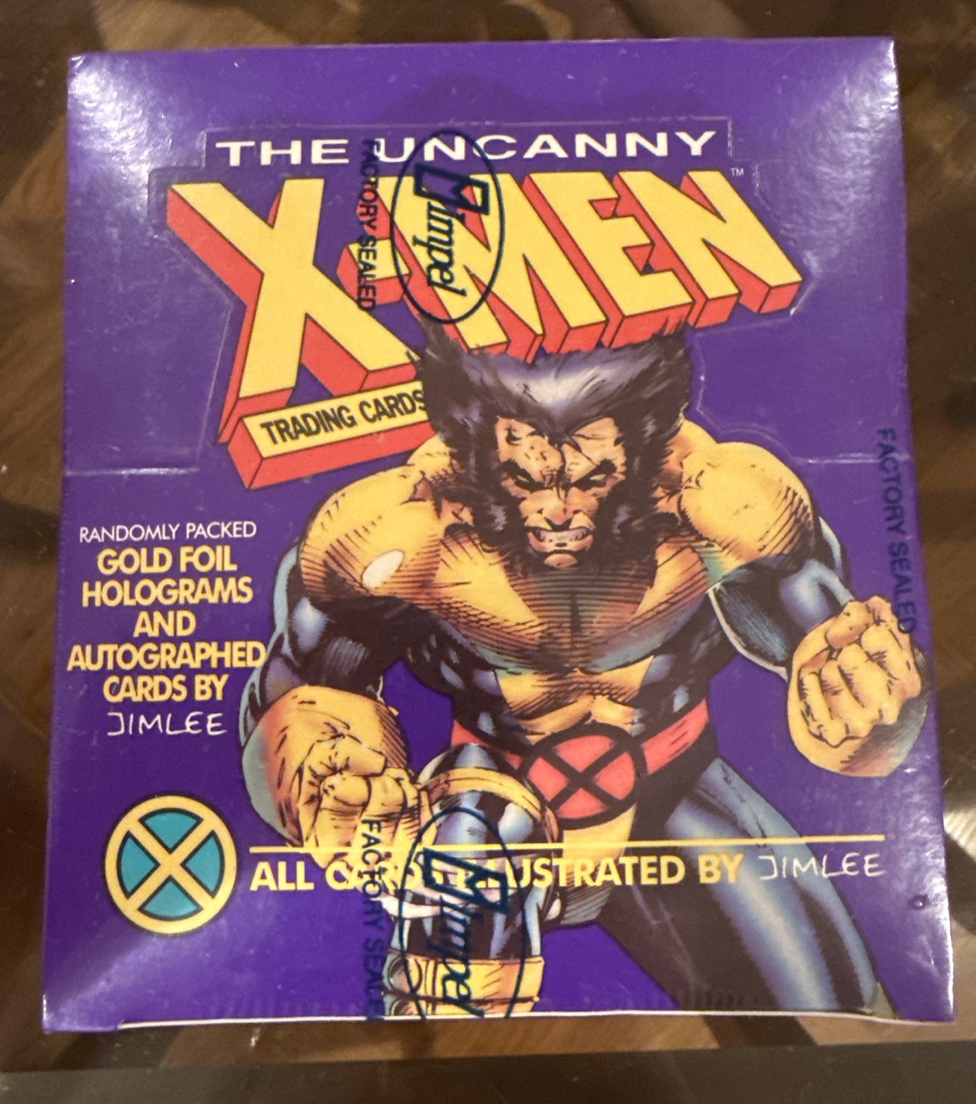 1992 IMPEL THE UNCANNY X-MEN TRADED CARD WAX BOX SEALED