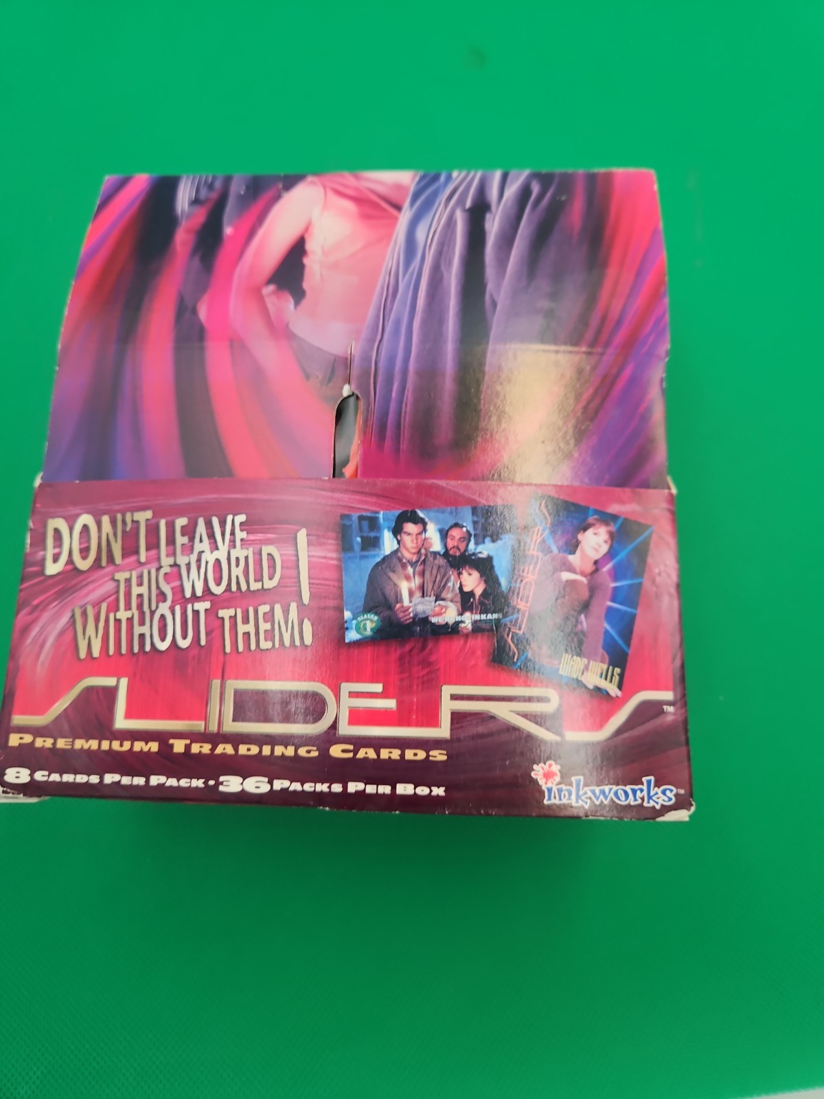 Sliders Trading Card Box Inkworks 1997 Factory 13 Sealed 23 Opened, 36 Total