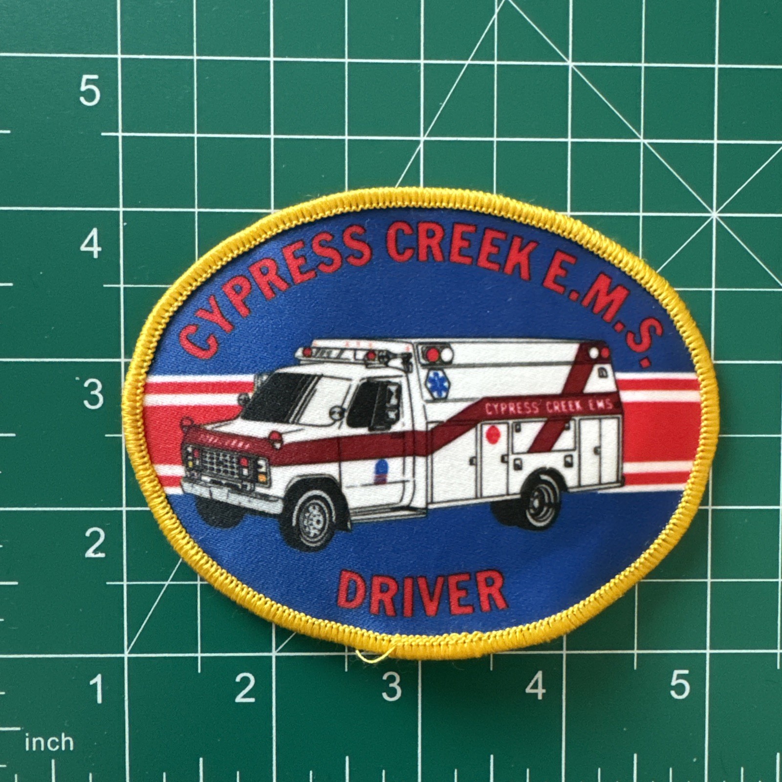 Cypress Creek EMS Texas Driver Patch