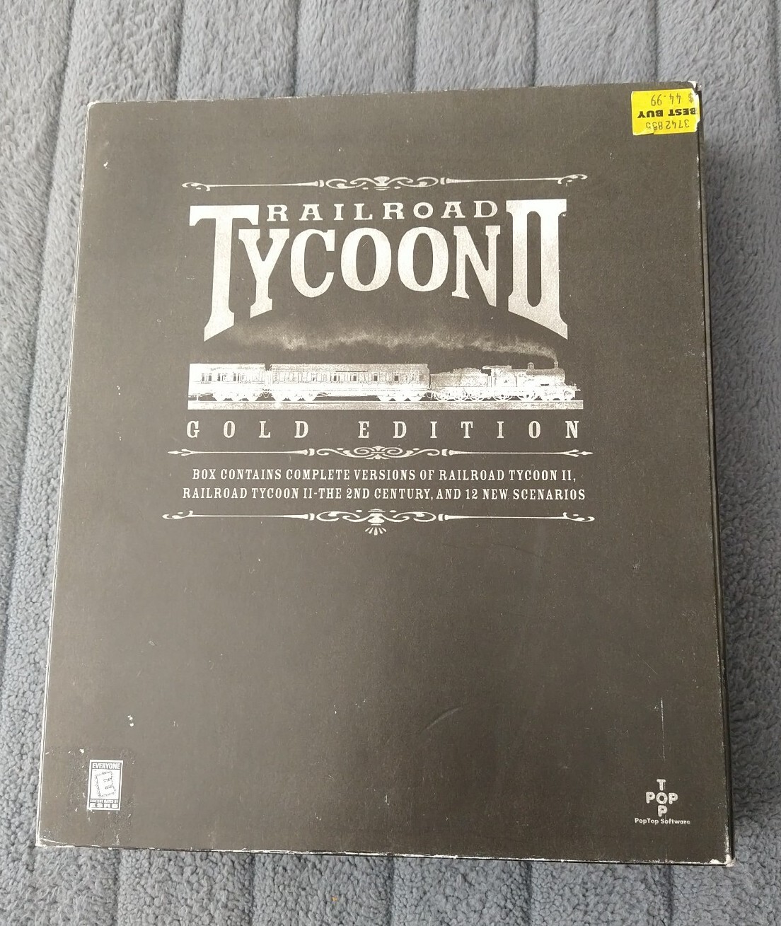 Railroad Tycoon II 2 Gold Edition (1999, PC) The 2nd Century Big Box Game
