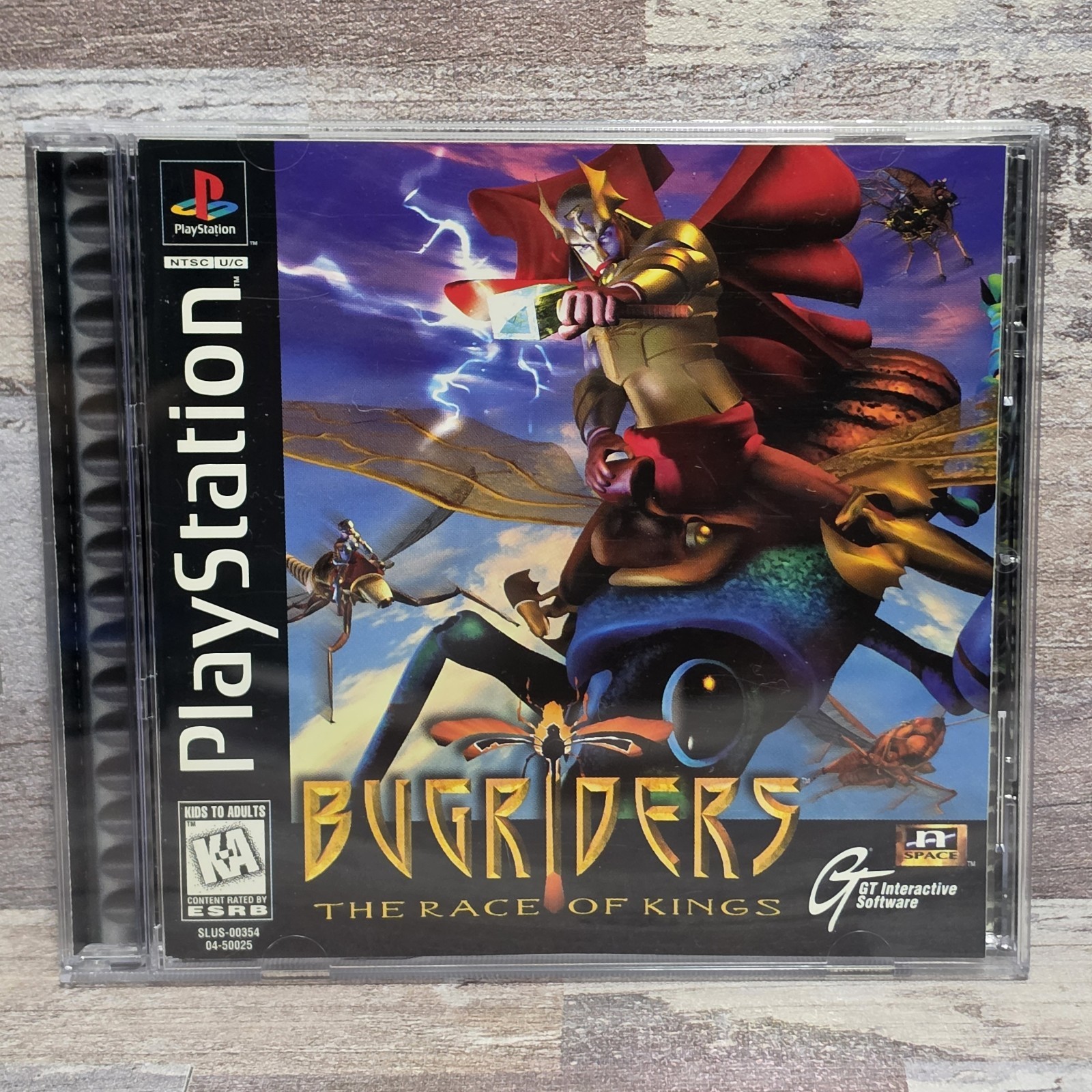 Bug Riders: The Race of Kings (Sony PlayStation 1, 1997) Complete CIB Tested 