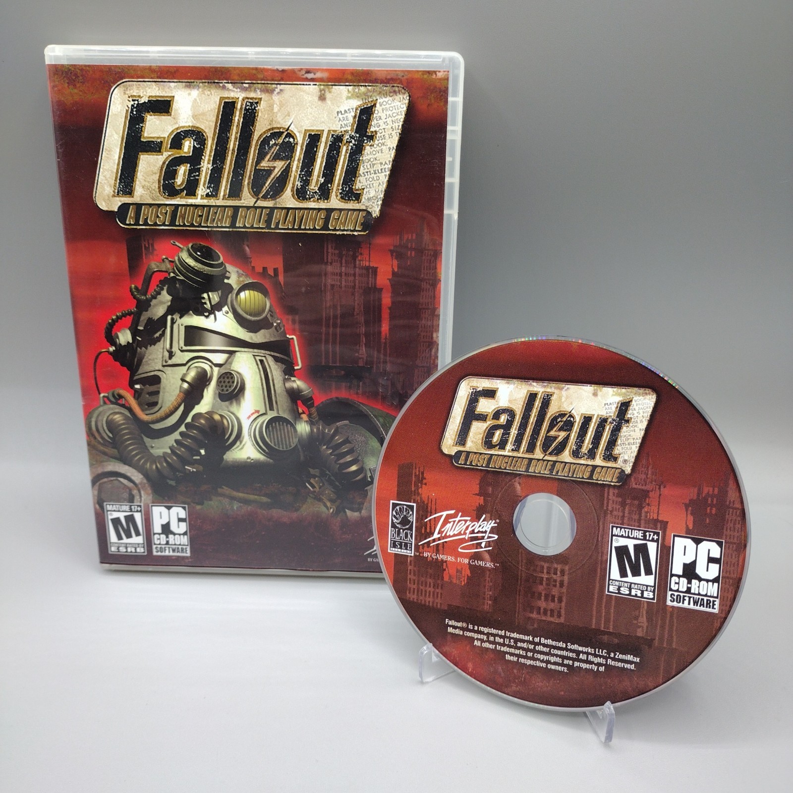 FALLOUT A Post Nuclear Role Playing Game Fall Out 1 RPG PC CDROM Game US Version