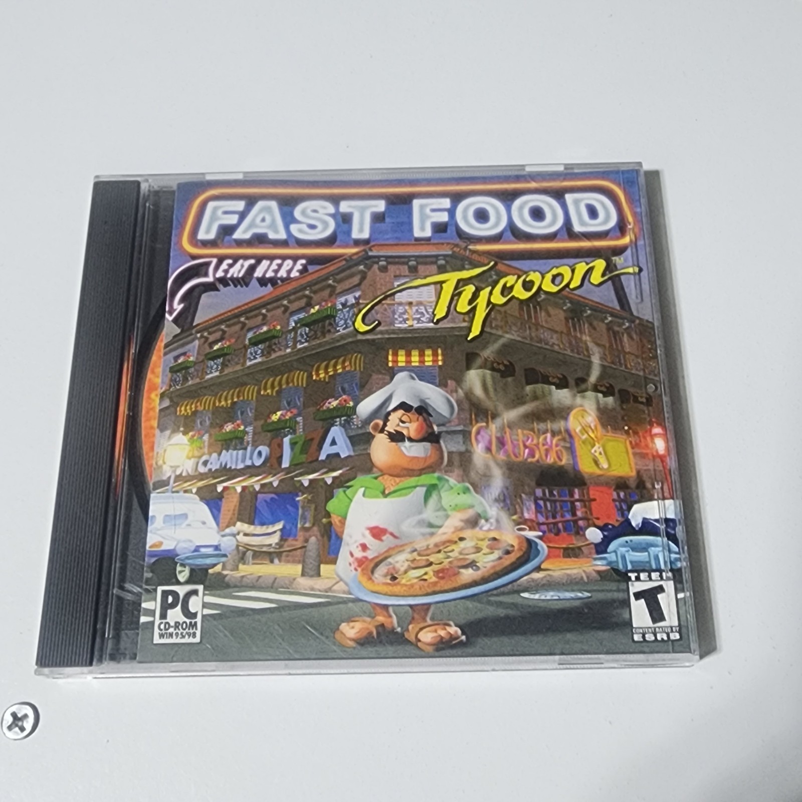 Fast Food Tycoon PC CD-ROM Windows 95/98 Activision Business Sim Game