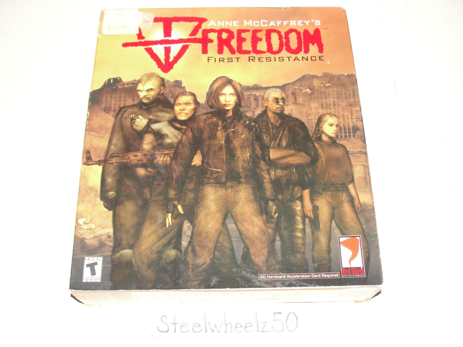 Anne McCaffrey's Freedom: First Resistance Big Box PC Game CD-ROM 2000 Red Storm