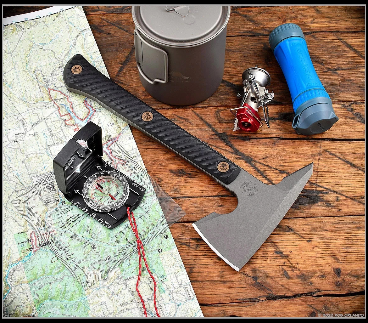 Custom Handmade Carbon Steel Blade RMJ Tactical Tomahawk Jenny Wren Spike
